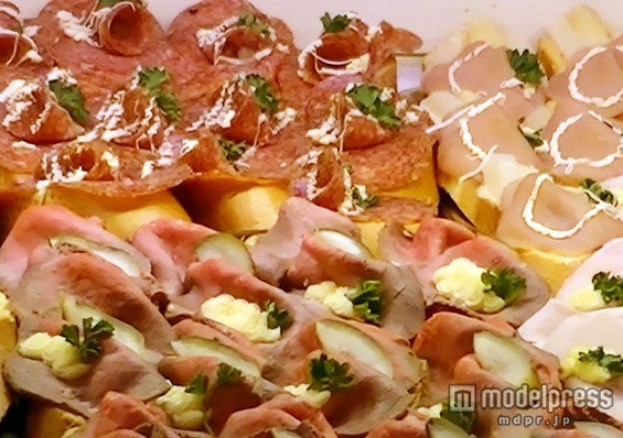 日本店限定オープンサンド／画像提供：JR東日本ステーションリテイリング