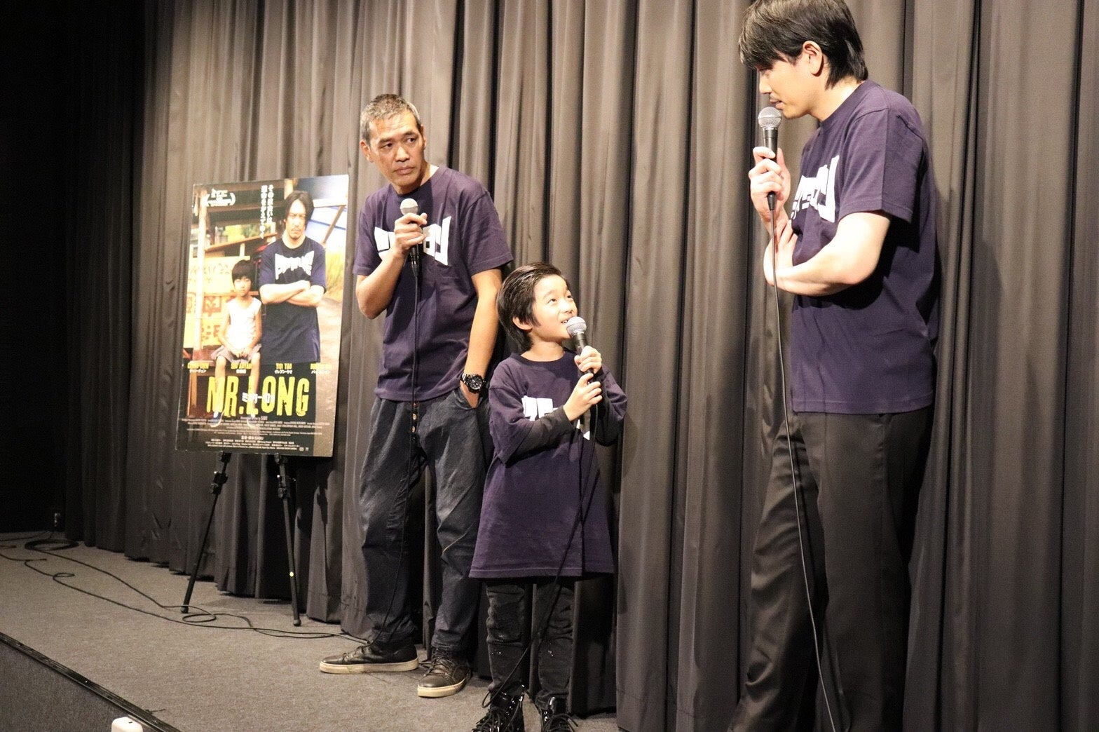 SABU監督、バイ・ルンイン、青柳翔（C）2017 LiVEMAX FILM ／ HIGH BROW CINEMA