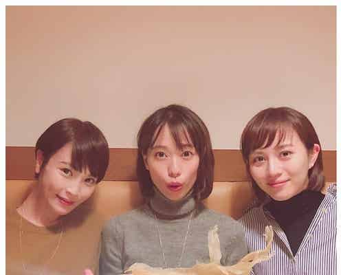 比嘉愛未、戸田恵梨香&清川あさみと“ぱわふる女子会”「美女集結」「豪華すぎる」と反響