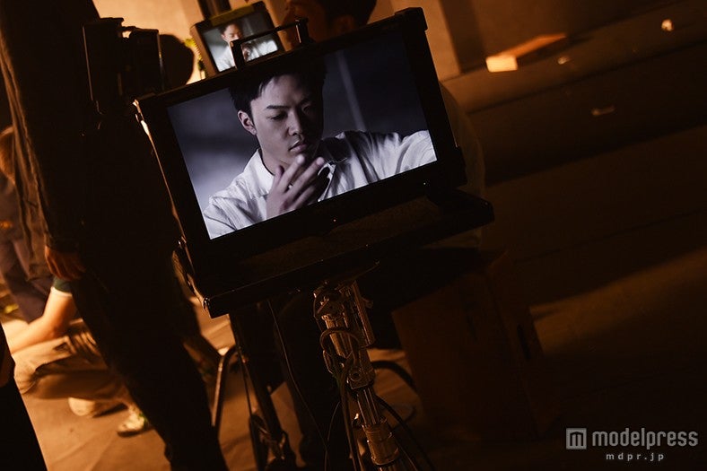 CM撮影風景／数原龍友