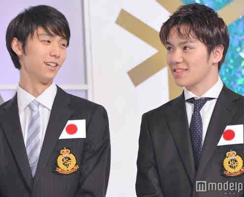 羽生結弦、宇野昌磨の急成長はどう感じる?世界選手権1、2位コンビのやり取り