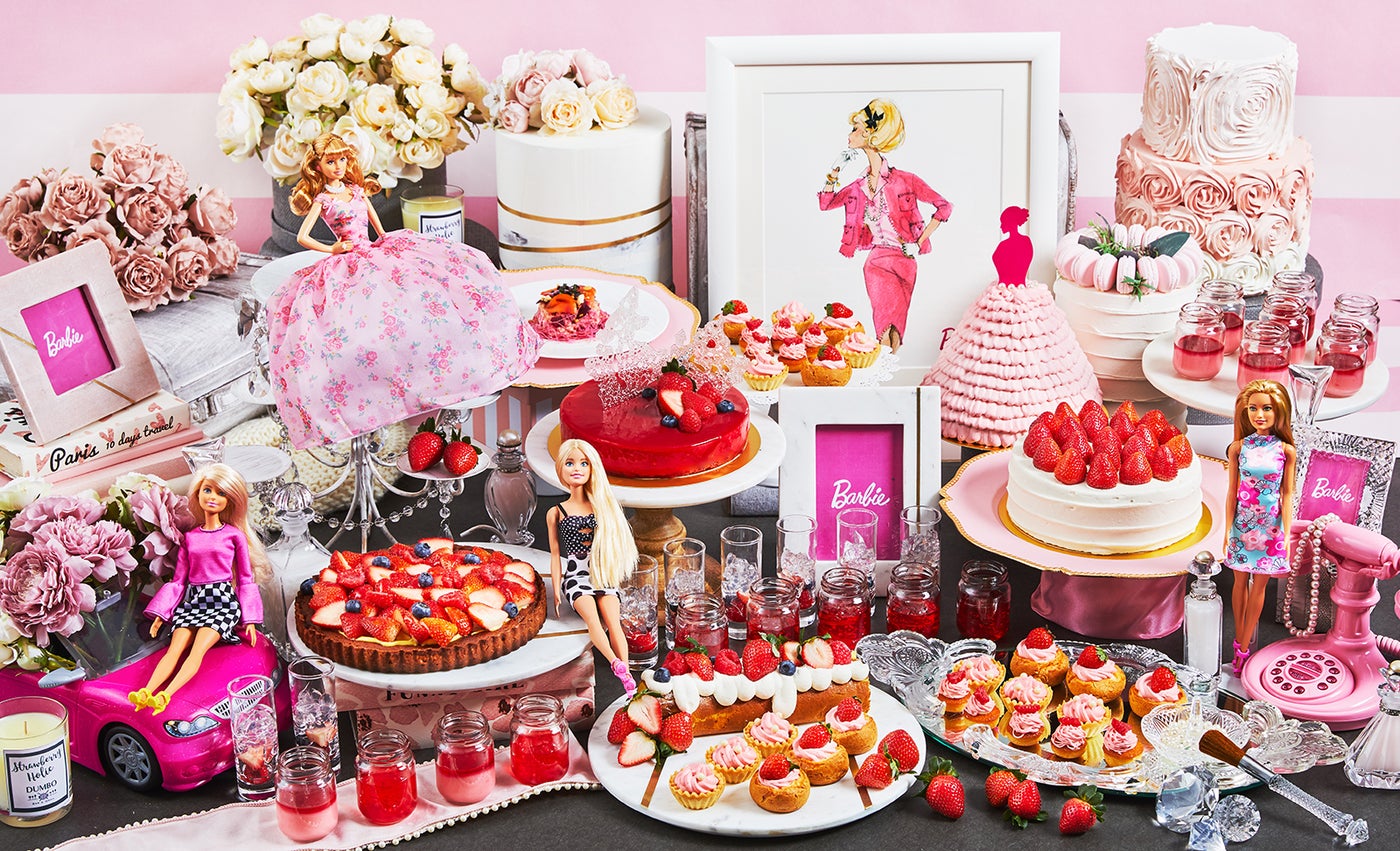 ストロベリーホリック～バービー×いちごコレクション～／画像提供：ザ ストリングス 表参道