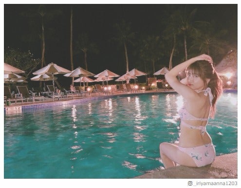 AKB48入山杏奈、SEXYビキニショット＆動画に「色っぽくて可愛い」「美しい」と絶賛の声