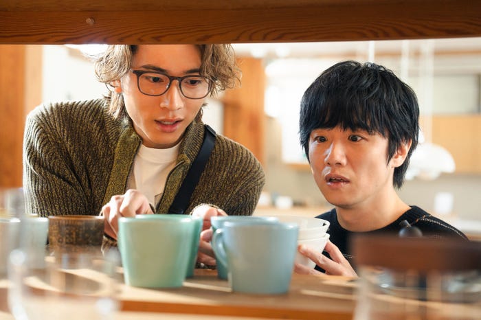 庄司浩平、風間俊介「40までにしたい10のこと」第7話(C)マミタ・libre/「40までにしたい10のこと」製作委員会