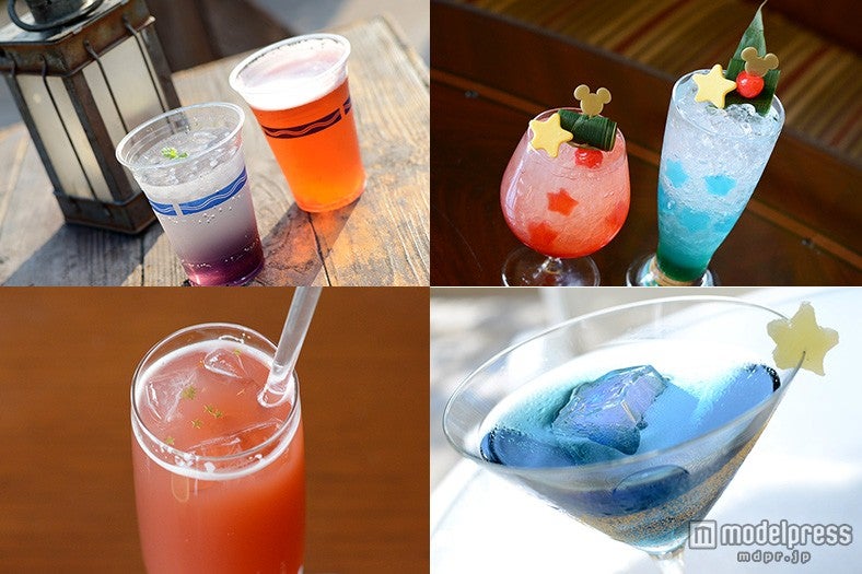 七夕ディズニー、星が煌めく2週間限定カクテル＜飲み比べ＞