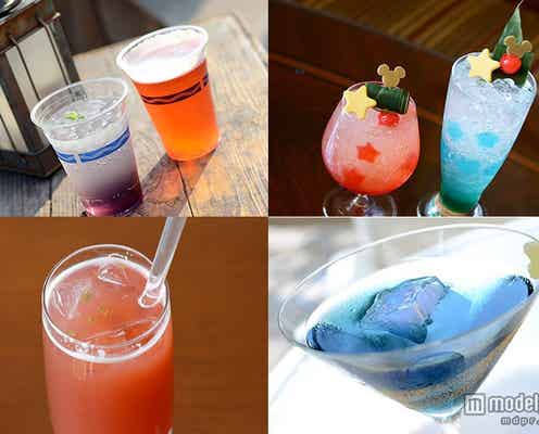 七夕ディズニー、星が煌めく2週間限定カクテル<飲み比べ>