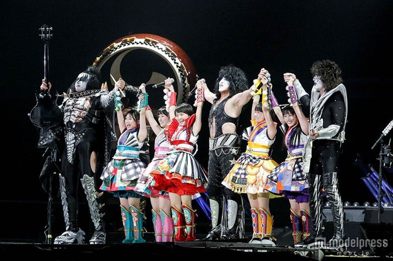 ももクロ×KISS、待望の初共演が実現 3万5000人熱狂