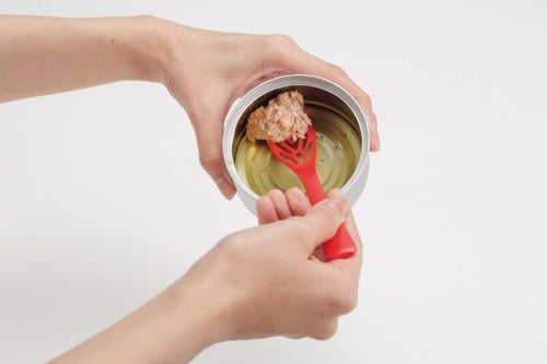 KHS 缶底までかき出せる穴あきスプーン