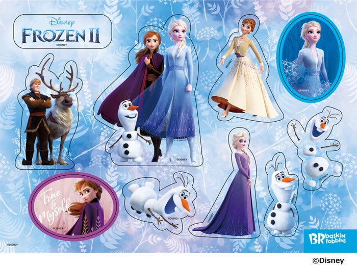 キラキラシール(C)Disney