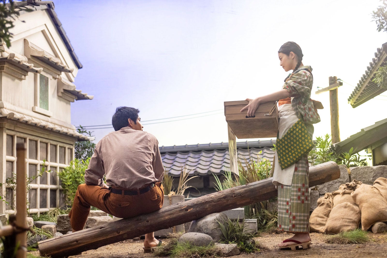 中沢元紀、今田美桜「あんぱん」第15話（C）NHK