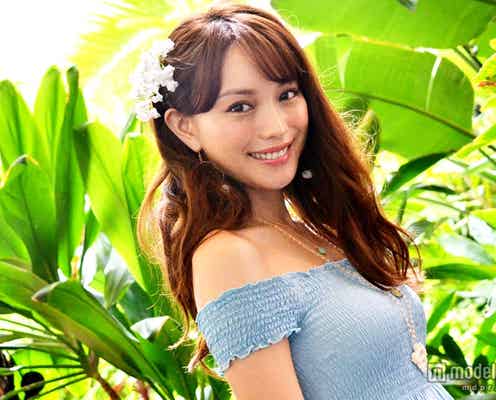 蛯原友里、「勉強漬けの日々でした」女子力アップの秘訣を明かす モデルプレスインタビュー