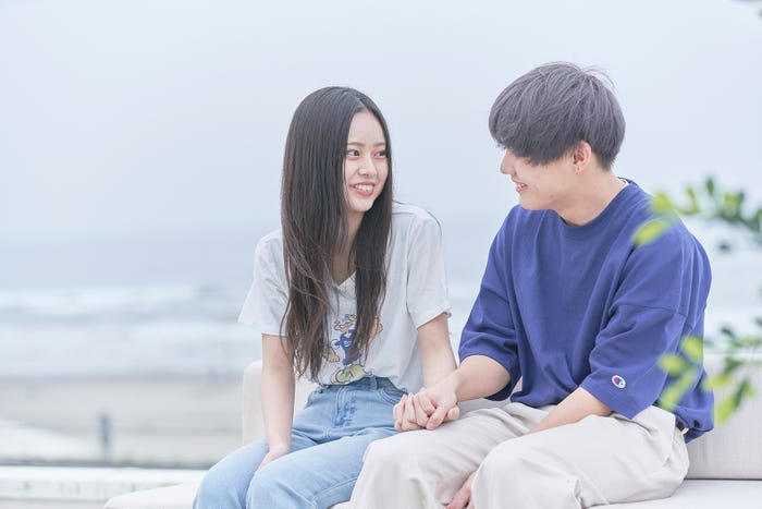 あいり(原藍梨)、ともや(知哉)「恋する◆週末ホームステイ」「LAST TICKET from 恋ステ【とも×あい】」(C)ABEMA