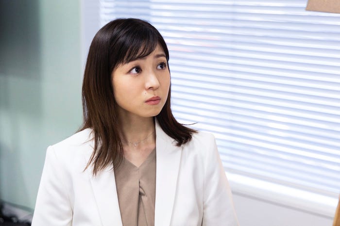 中村静香「ナースが婚活」第6話より(C)「ナースが婚活」製作委員会