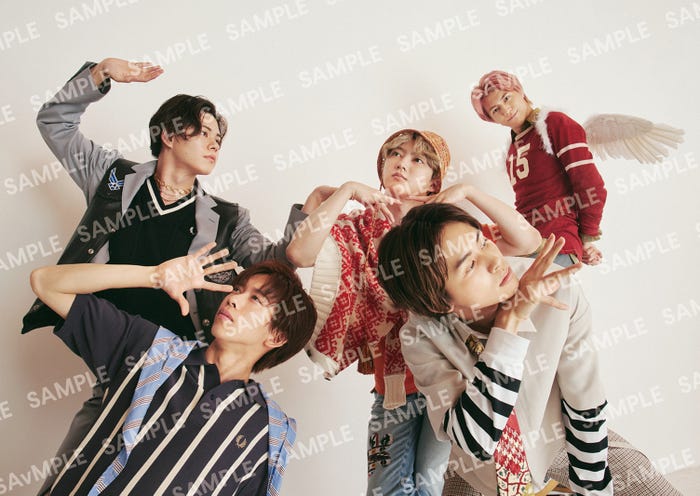 超特急「Virgin Express Greatest Stories Vol.2」HMV&BOOKS・HMV店舗限定フォトカード(C)NYLON JAPAN