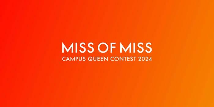 「MISS OF MISS CAMPUS QUEEN CONTEST 2024」(提供写真)