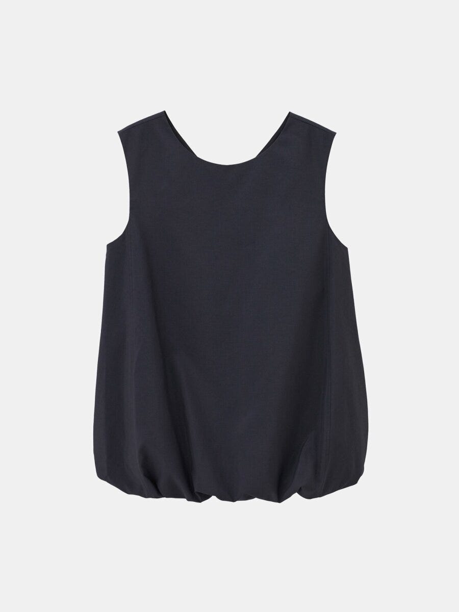 2026plst春値下げタイプライターバルーン2WAYブラウス