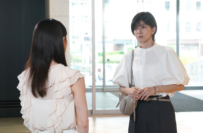 桜井日奈子、内田有紀「ラストノート」第7話(C)フジテレビ