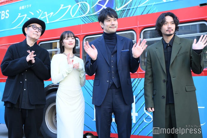 リリー・フランキー、広瀬すず、松山ケンイチ、磯村勇斗(C)モデルプレス