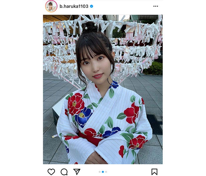 Jamscollection 坂東遥が浴衣姿を披露 凄く可愛い と反響ぞくぞく モデルプレス