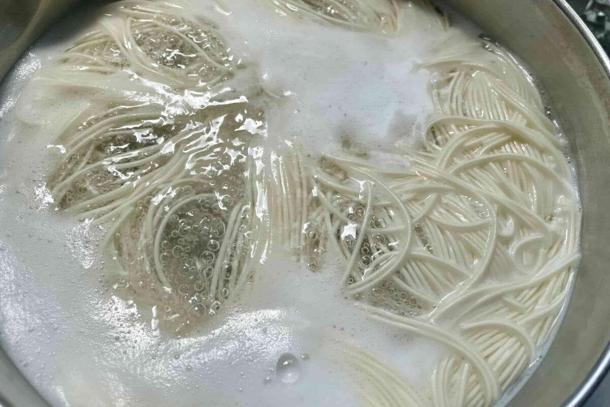 梅もずくそうめん
