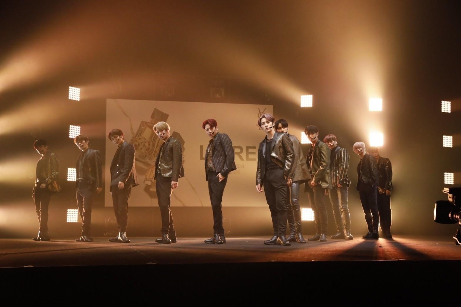 「Freedom」パフォーマンスの様子／イヴ・サンローラン・ボーテ presents リブレ×JO1 WEB CM公開記念 オンラインライブ（提供写真）