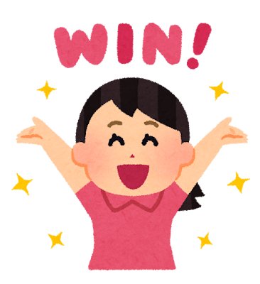 絵に描いた餅のイラスト(男性)