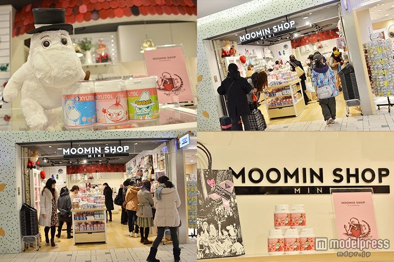ムーミンショップの盛況に潜入