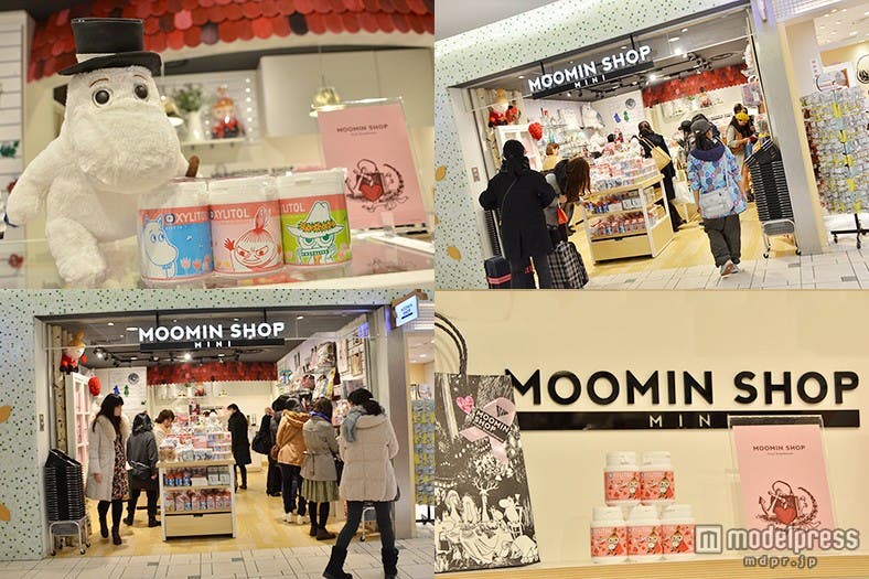 ムーミンショップの盛況に潜入