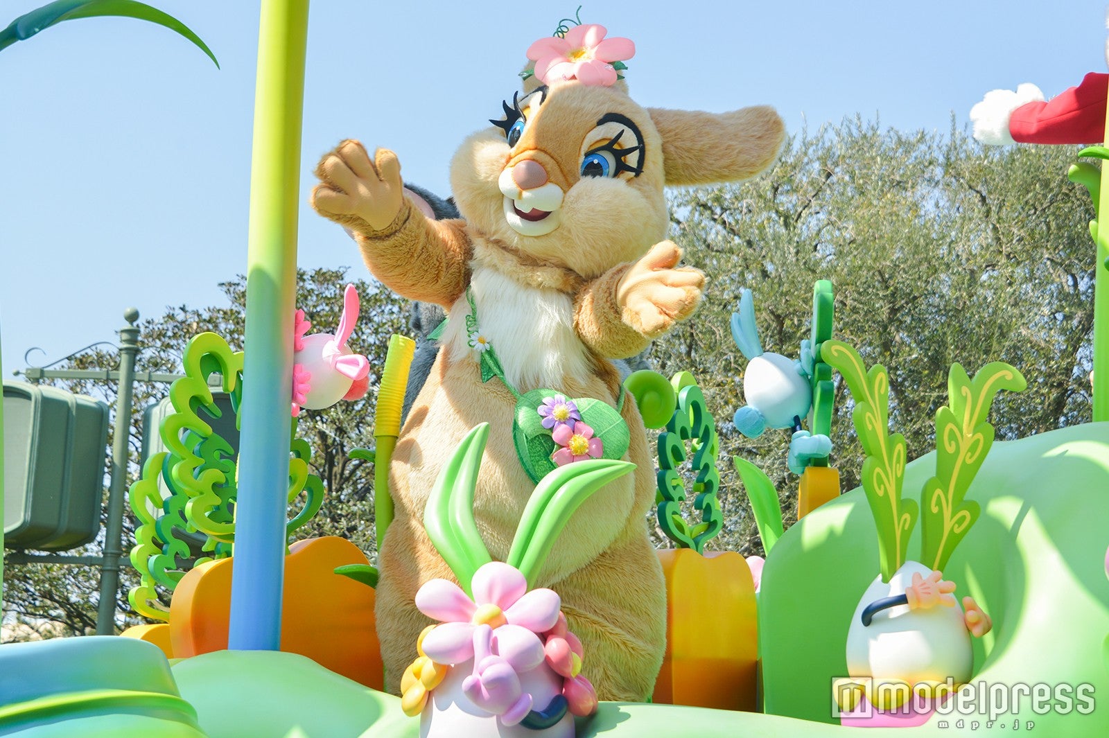 新パレード「うさたま大脱走！」（C）モデルプレス