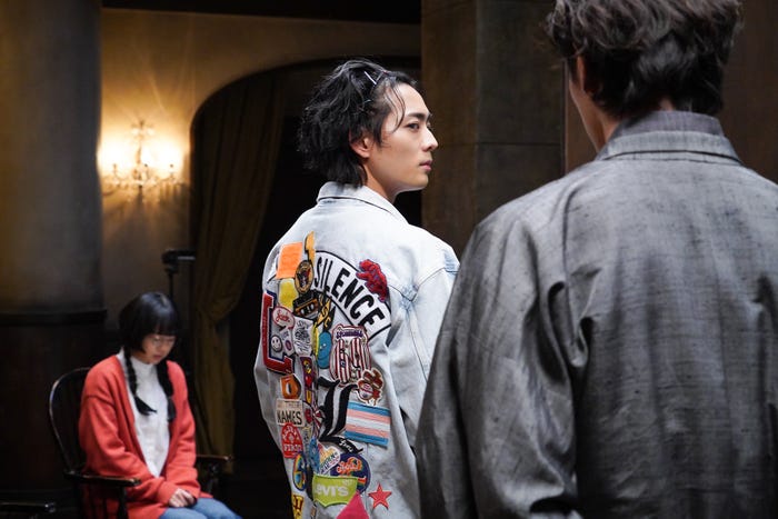 古川琴音、竜星涼「ACMA:GAME アクマゲーム」第8話より(C)日本テレビ