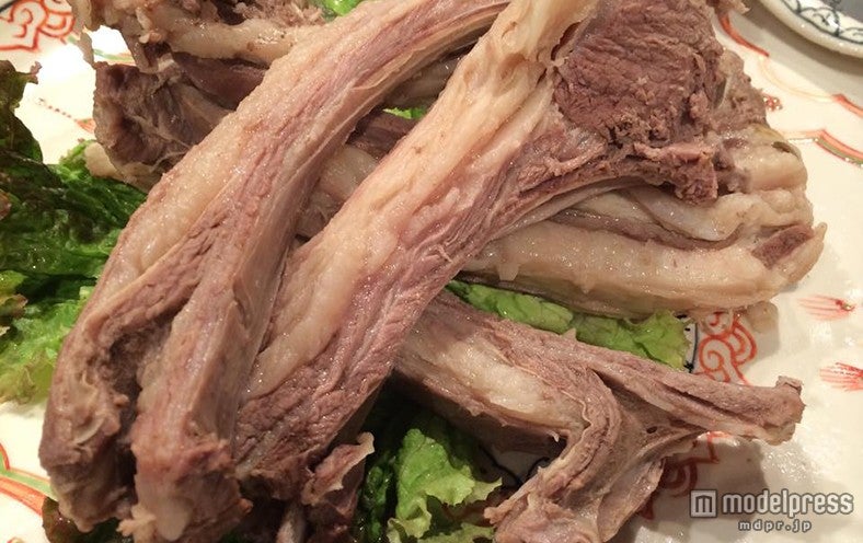 「モンゴリアンチャイニーズBAO」羊肉／画像提供：AKASAKA HALLOWEEN 2015