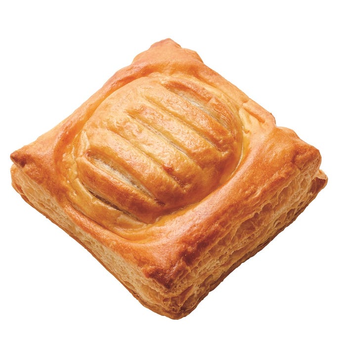 ホット・セイボリーパイ ハンバーグと4種チーズ/画像提供:ダスキン