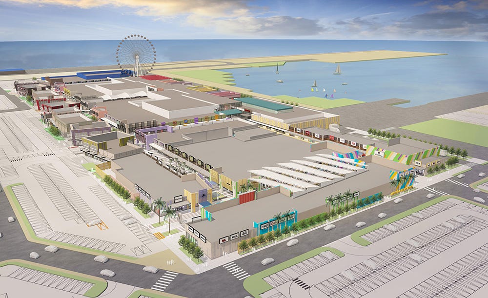 「三井アウトレットパーク台中港」店舗数約220に増えスケールアップ