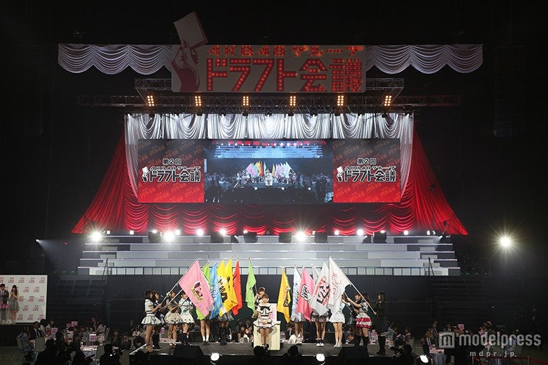 「第2回AKB48グループ ドラフト会議」開会宣言（C）AKS