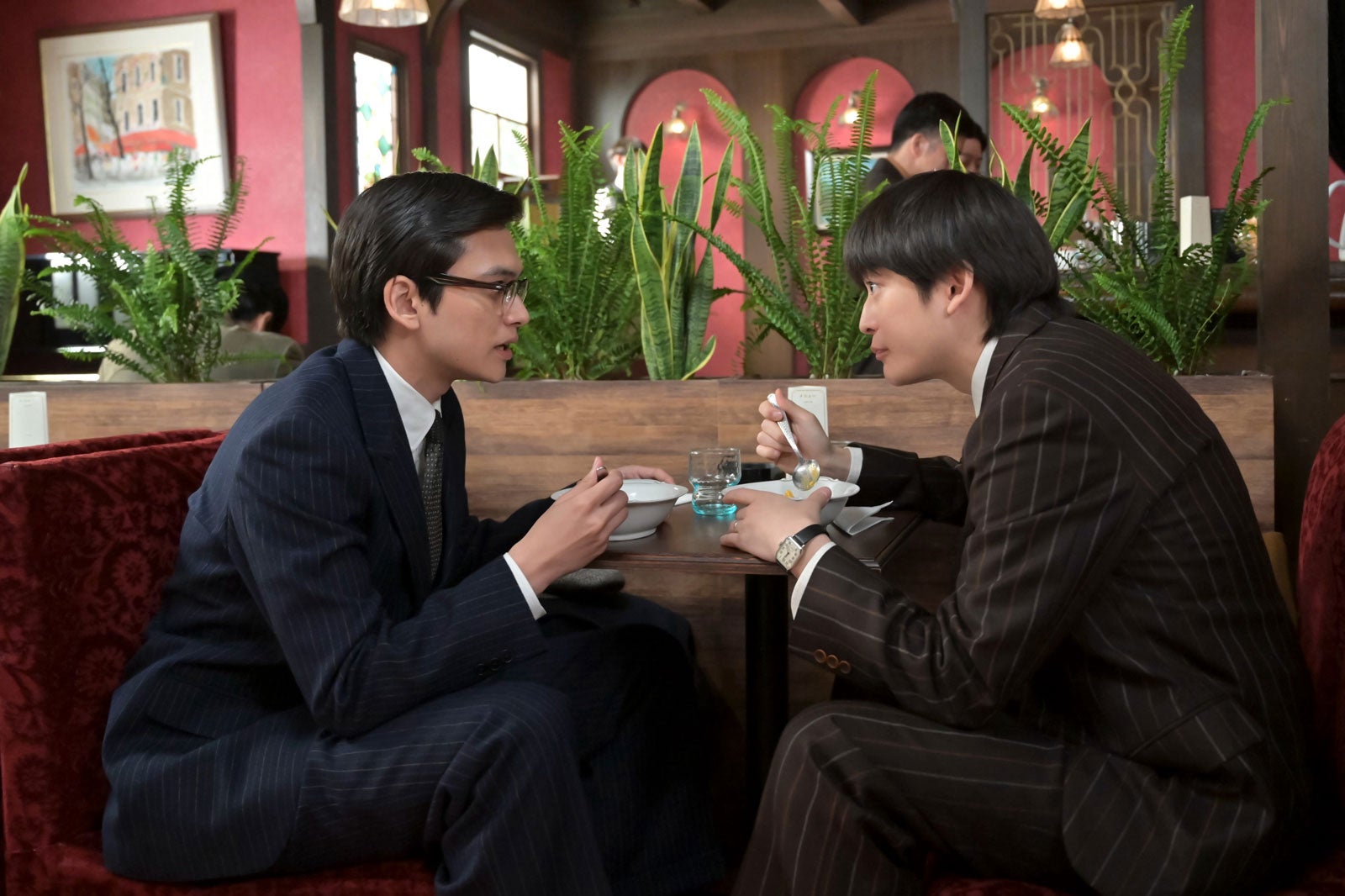 北村匠海、高橋文哉「あんぱん」第95話（C）NHK