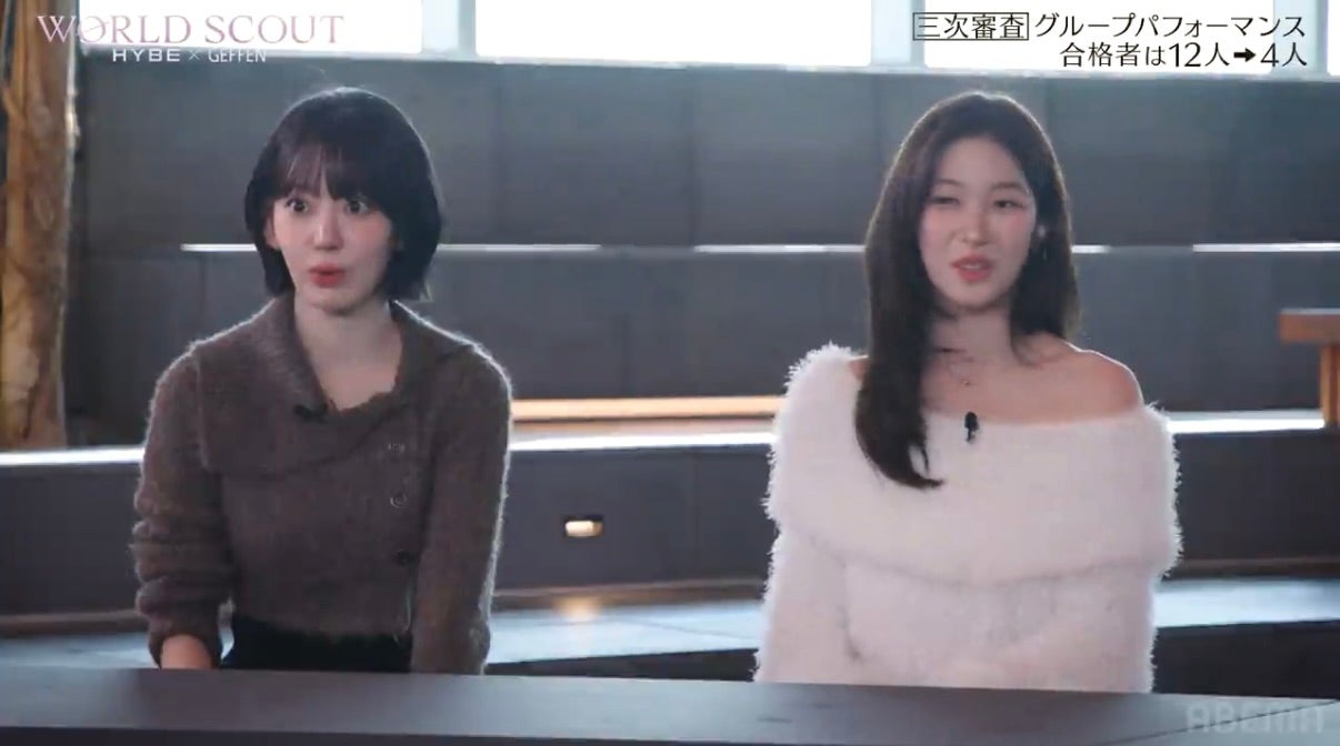 サクラ、カズハ（C）AbemaTV,Inc.