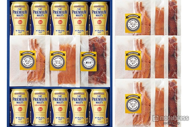 「ザ・プレミアム・モルツ＆サーモンアラカルトセット」￥10，000