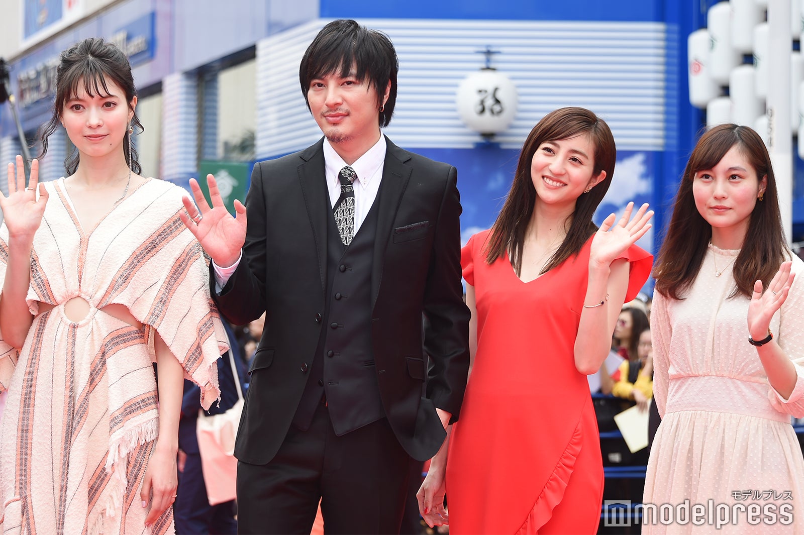 八木アリサ、塚本高史、堀田茜、松本花奈監督（C）モデルプレス