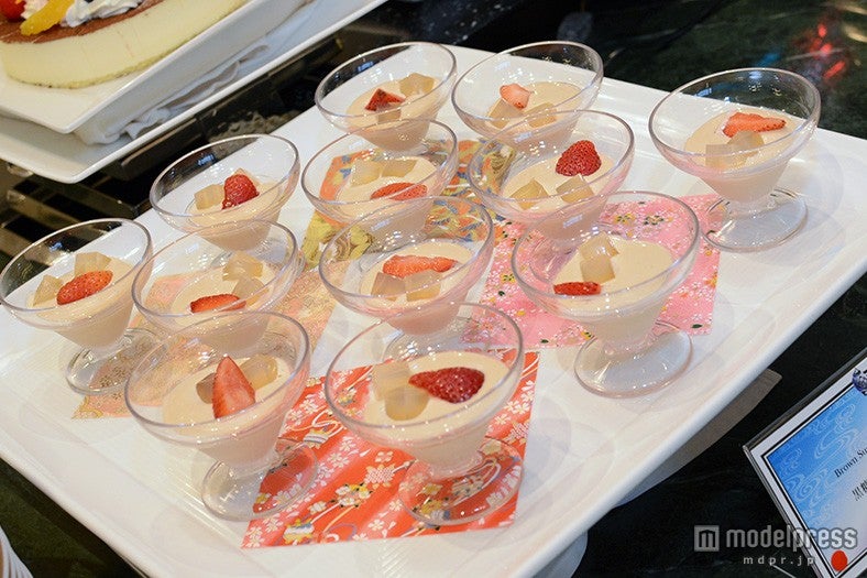 黒糖のパンナコッタ