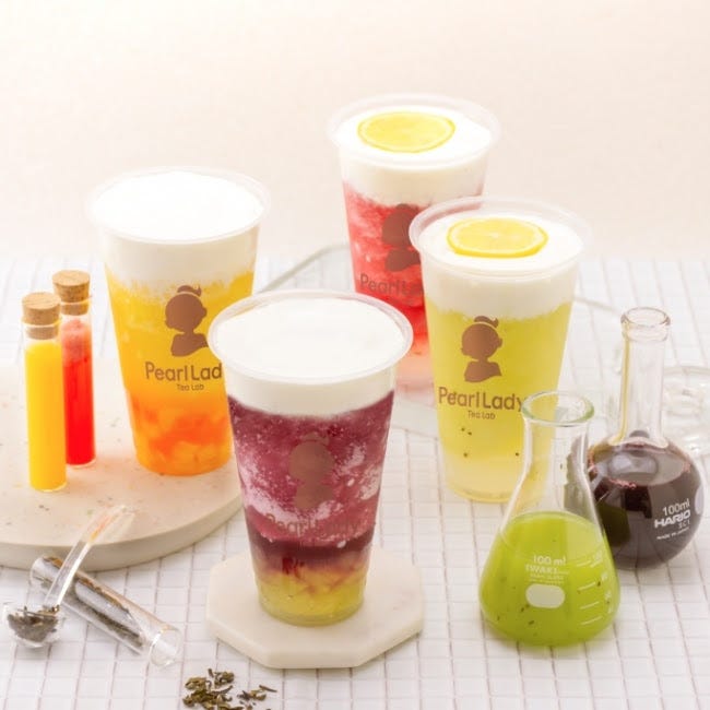 新宿に新タピオカ店「パールレディ -ティーラボ-」春夏はフローズン系が豊作