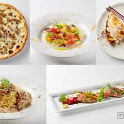 ミカンなどの地場食材使用の店舗限定メニュー/画像提供:ノバレーゼ