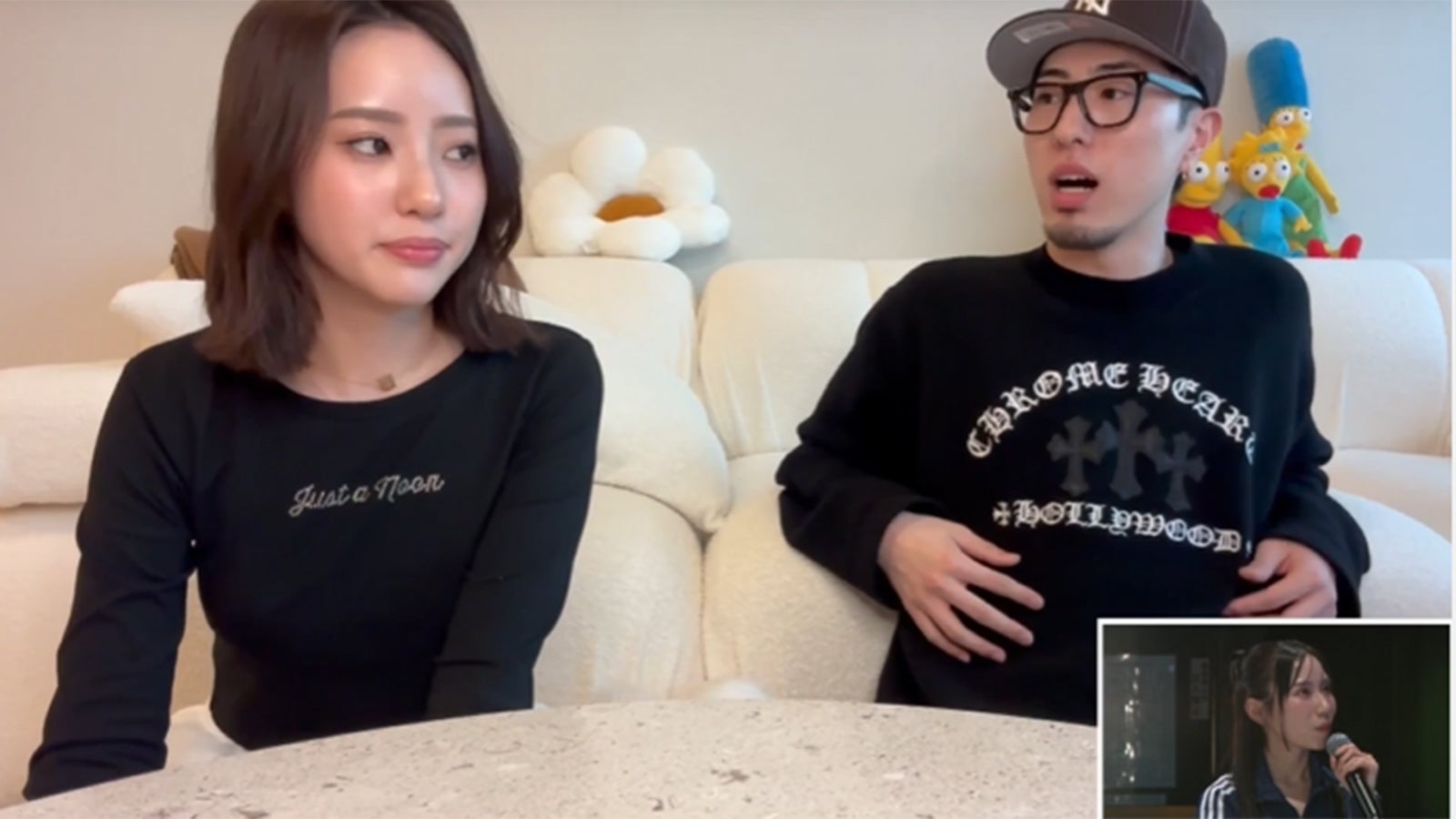 ばんばんざいへメッセージを送った中町兄妹（提供写真）