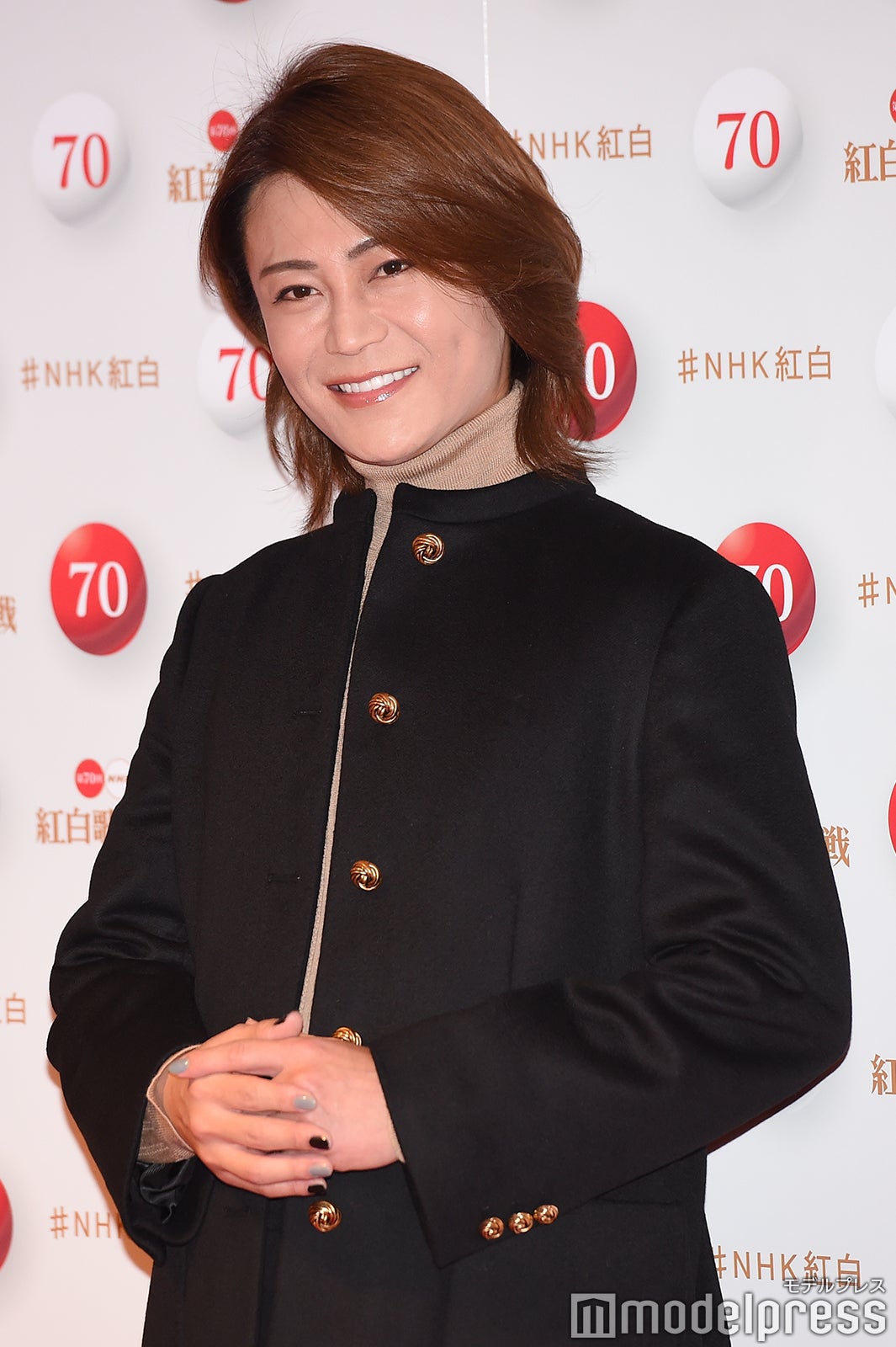 氷川きよし／28日のリハーサル時に撮影 （C）モデルプレス