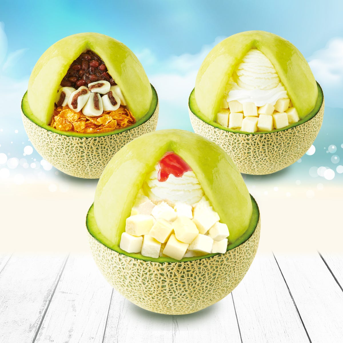 ソルビン、メロンがまるごとデザートに!贅沢&ジューシーな新作登場