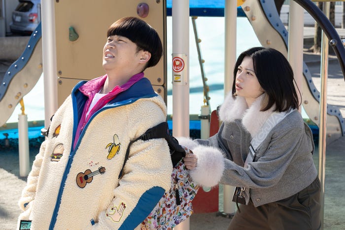 矢本悠馬、桜田ひより「相続探偵」第9話(C)日本テレビ