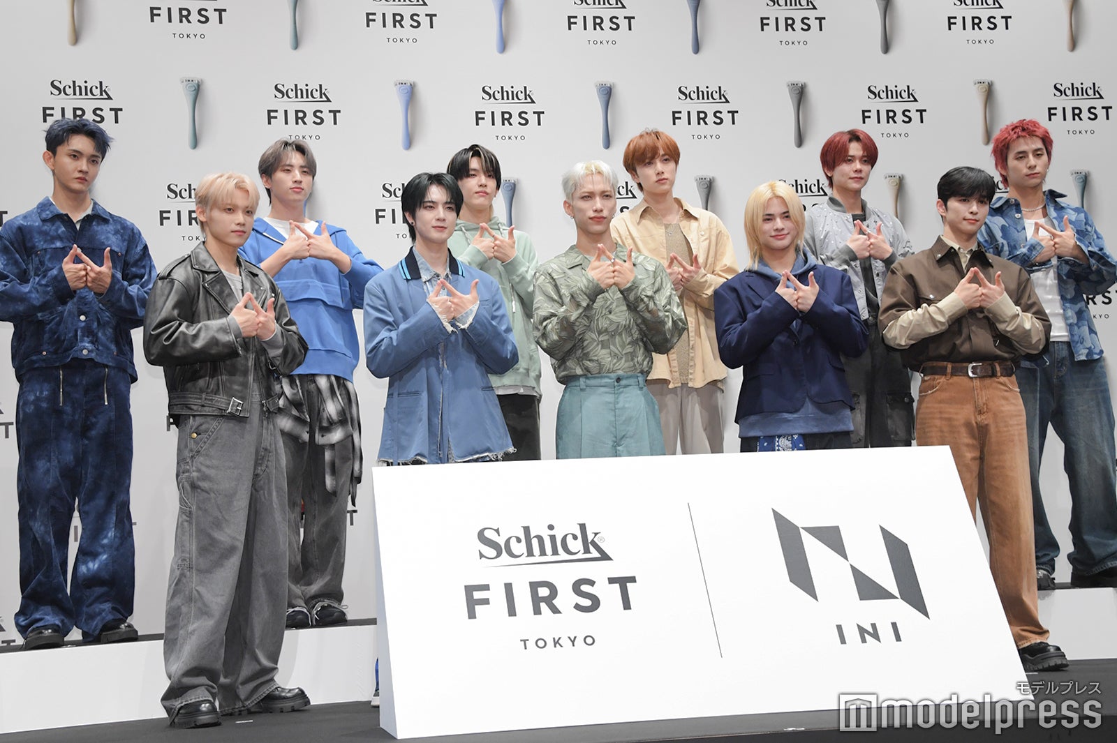 INI、新CM記者会見登場 ビューティーアンバサダーに就任で木村柾哉「美容を盛り上げられるように」