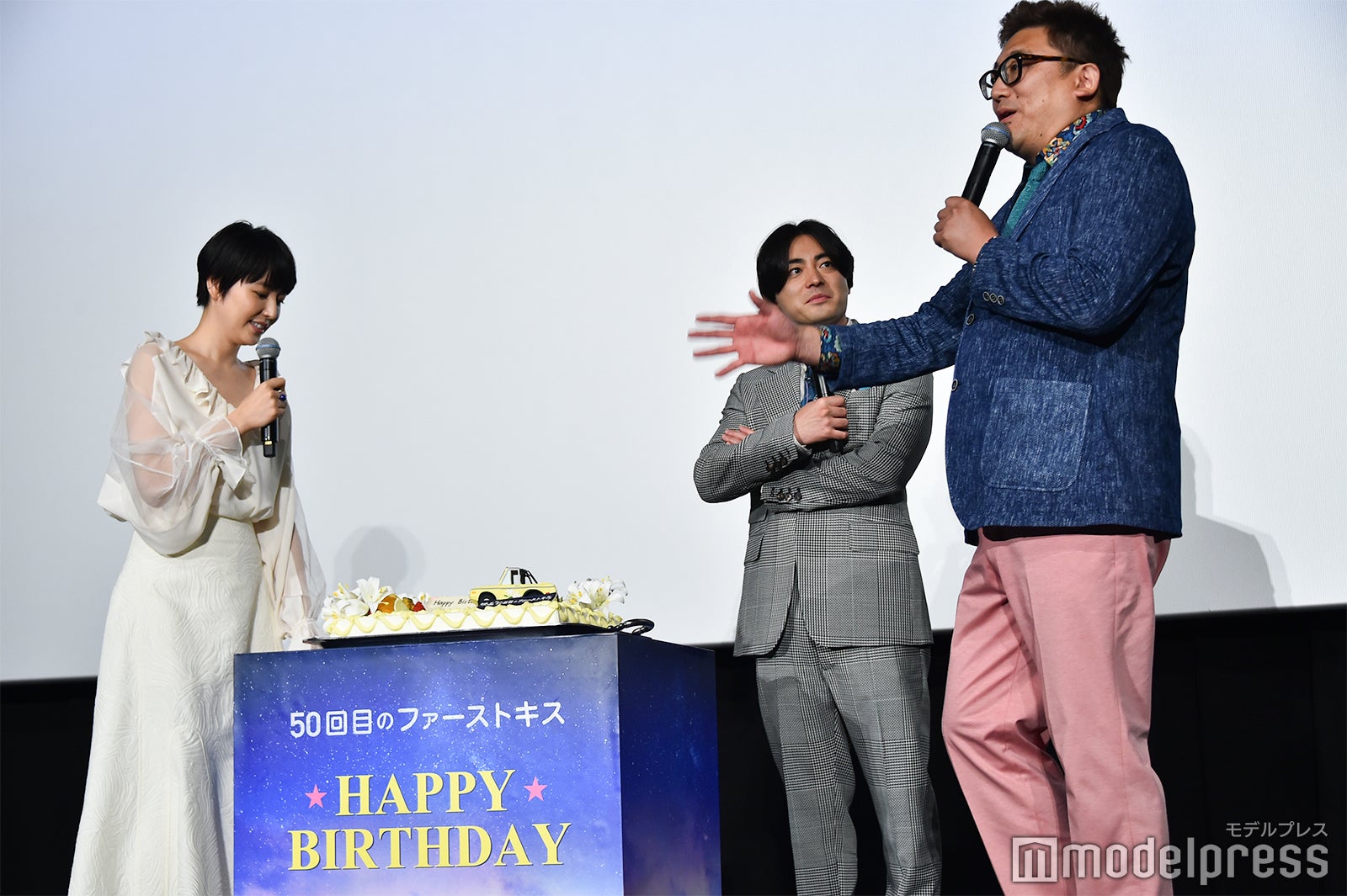 長澤まさみ、山田孝之、福田雄一監督 （C）モデルプレス