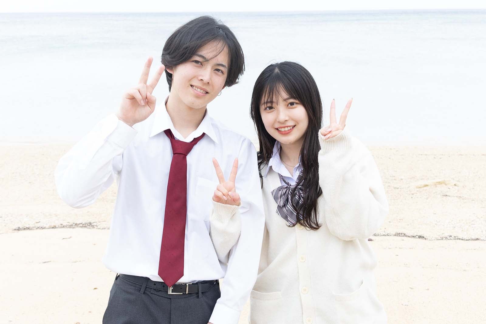 國本陽斗、内山優花「今日、好きになりました。-初虹編-」（C）AbemaTV, Inc.