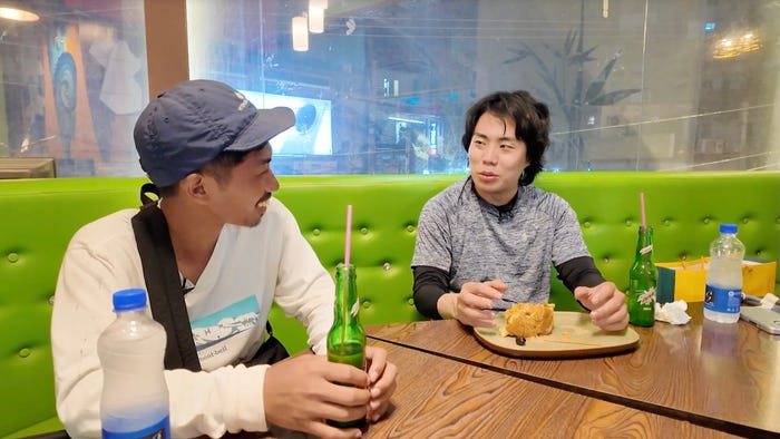 (右)くるま(C)AbemaTV,Inc.