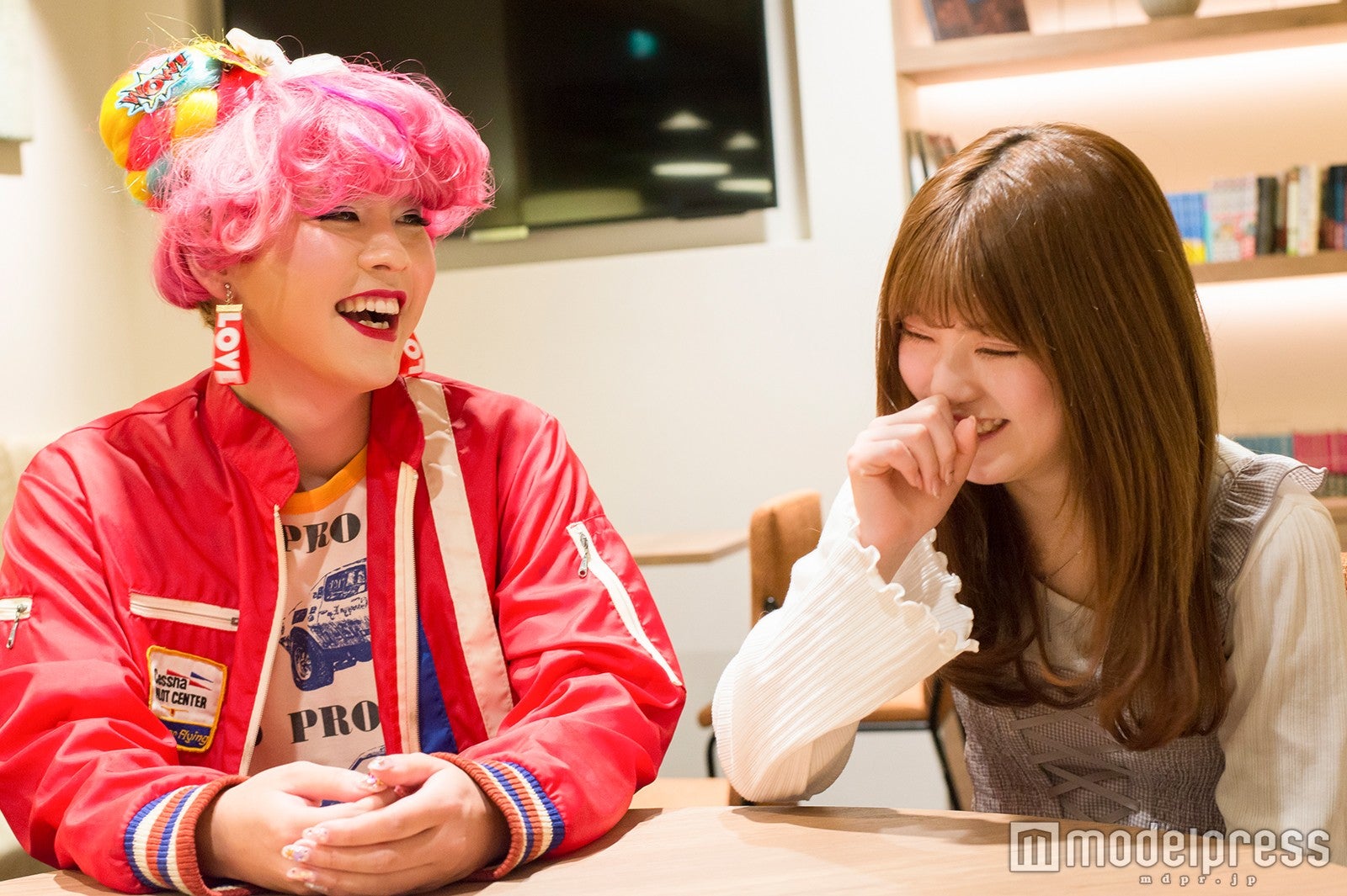 ぺえ、ちゃんえな（C）モデルプレス